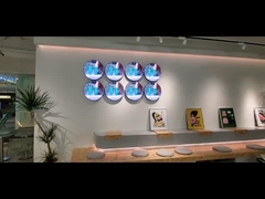 512mm 지름 P2 실내 원형 LED 디스플레이