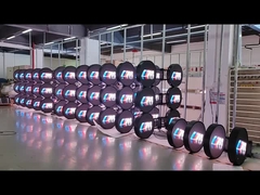 야외 원형 LED 디아플레이 화면 P4.28 디아-600mm 쌍면성 방수 원형 LED 디스플레이