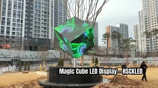 큐브 LED 비디오 디스플레이