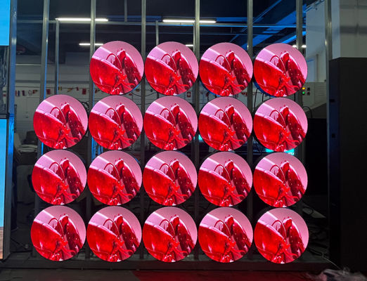 P2 512mm Indoor Round Circular Led Screen Display  Circle Circular Logo Sign Led Screen
