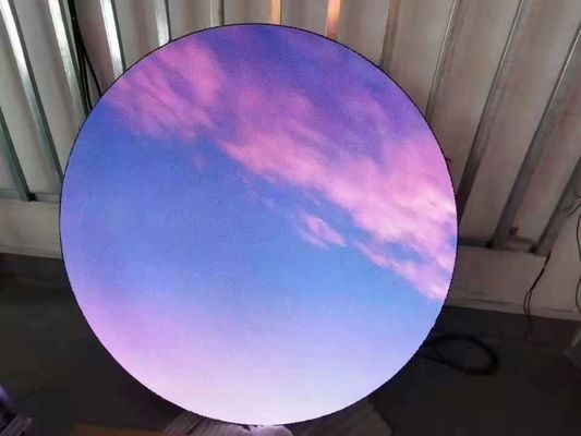 P2 512mm Indoor Round Circular Led Screen Display  Circle Circular Logo Sign Led Screen