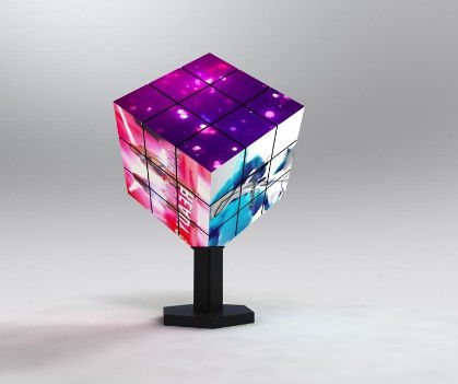 Dynamic Creative LED Display Cube Screen P2.5 2.5mm OEM