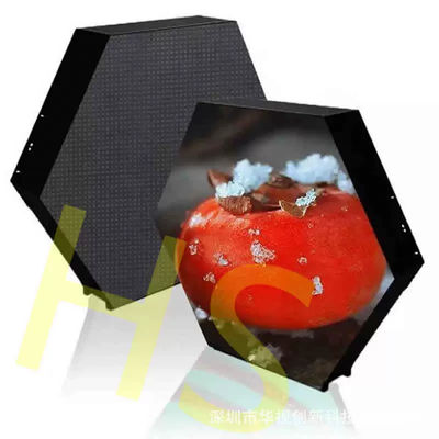 Hexagon Creative Led Signs Screen Customized hex led display Full Color led display
