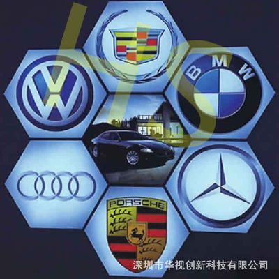 OEM P4 Creative LED Display Screen Hexagon For Airport Subway