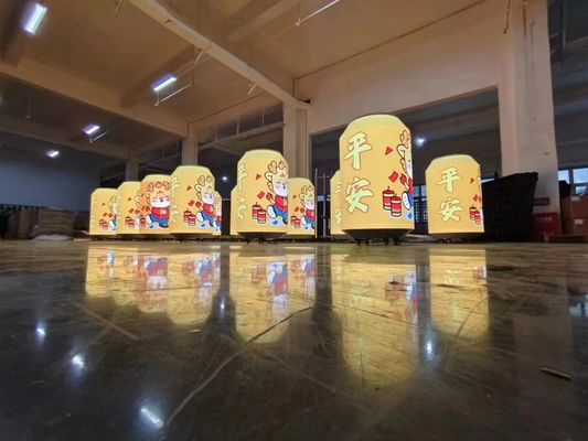 Indoor Advertising Flexible Led Display Screen Panel Beer Cola Cans OEM
