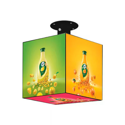 5 Face Creative LED Display Video Cube ROHS Certificated For Exhibitions