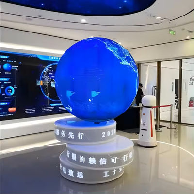 P2.5 1.5m Spherical Led Display Screen Sphere Flexible Transparent Led Screen