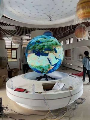 Flexible P2.5 1.2m Sphere Ball Led Display Screen SMD1515