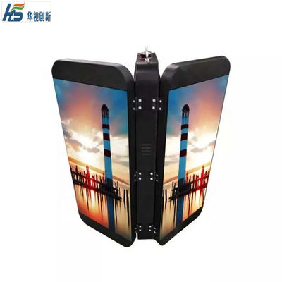 outdoor street lighting pole led display P4 Light Pole Led Screen