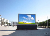 P4 Commercial Led Display Screen Single Pillar Type IP65 Outdoor Video Wall