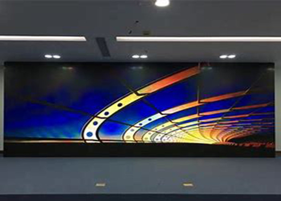640x480mm 1.5mm Curved LED Display Waterproof Conference Room Video Wall