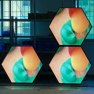 P3.2 Hex GOB Creative LED Display Double Sided 110V-220V